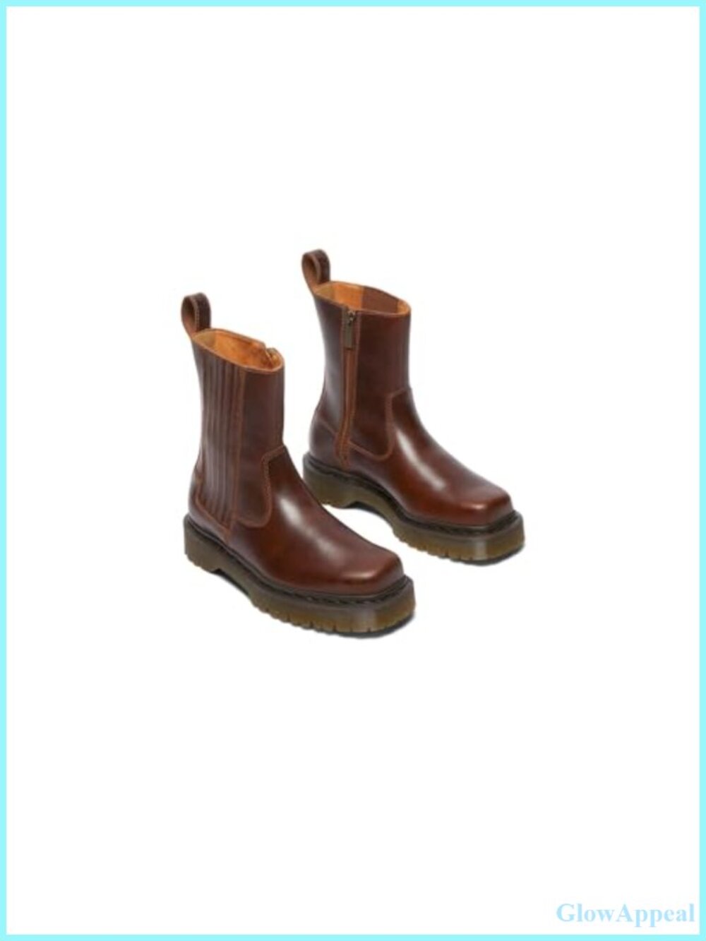 Dr. Martens Amaayah Lo Leather Bex Pull-on Boots